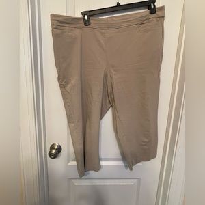 22W Kim Rogers Capris NWOT Comfort Waist Comfortable